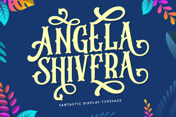 Angela Shivera: A Display Font That Elevates Real Web Projects