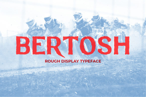 Bertosh: A Bold Display Font That Anchors Digital Branding