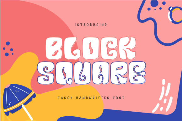 Block Square: A Whimsical Display Font That Delivers Personality