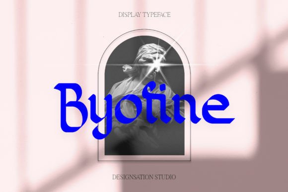 Byofine: A Display Font That Makes Your Brand Feel Intentional