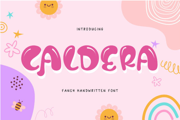 Caldera: A Playful Display Font That Makes Your Brand Feel Inviting