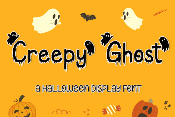 Creepy Ghost: A Spooky Display Font for Bold Digital Branding