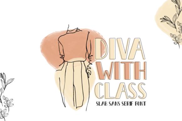 Diva with Class: A Modern Display Font That Elevates Web Headlines