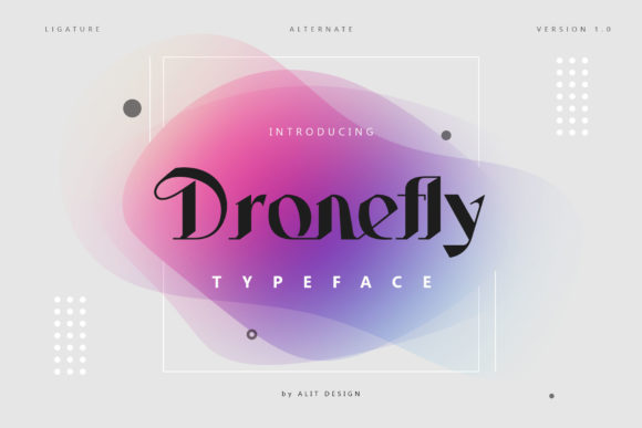 Dronefly: A Victorian Display Font That Builds Brand Trust