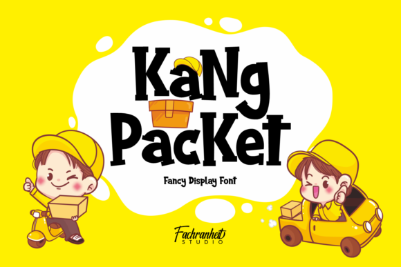 KaNg PacKet: A Playful Display Font with Editorial Charm