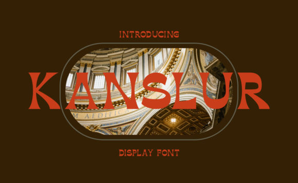 Kanslur: A Playful Display Font for Modern Web Design