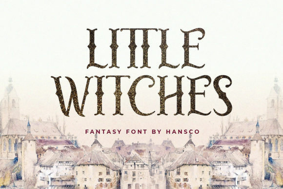 Little Witches: A Display Font That Adds Charm Without Compromise