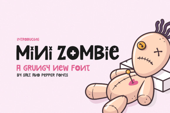 Mini Zombie: A Playful Yet Precise Display Font