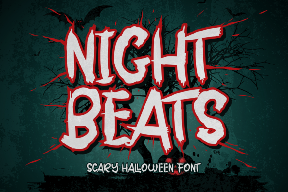 Night Beats: A Spooky Display Font with Editorial Charm