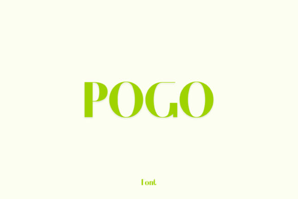 Pogo: A Bold Display Font That Makes Your Campaigns Instantly Recognizable
