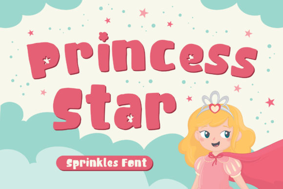 Princess Star: A Playful Display Font That Feels Genuinely Human