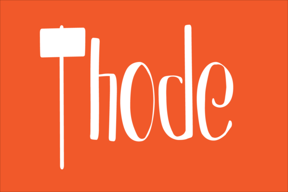 Thode: A Modern Display Font for Scroll-Stopping Campaigns