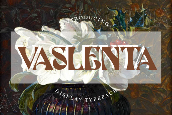 Vaslenta: A Display Font That Demands Space—and Delivers