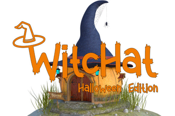 Witchat: A Spooky Display Font That Stops Scrolling