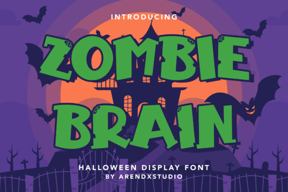 Zombie Brain: A Spooky Display Font That Makes Your Brand Unforgettable